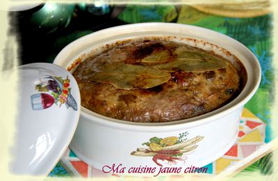 Terrine de magret de canard aux cèpes