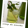 Sirop de menthe