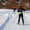 le Queyras à TFI grâce à la neige et au ski de fond.
