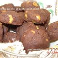 Boule de Brownies aux noix et pépites au chocolat