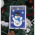 Carte de voeux Snowman