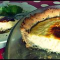 Tarte salée au fromage, façon fiadone