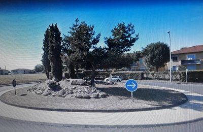 Rond-point à Gerzat