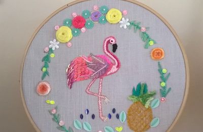 Mon truc en plumes.. Plumes de Flamant !!
