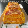 Terrine de carottes au bacon