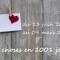 Défi 101 choses en 1001 jours: # premier bilan des derniers 101 jours