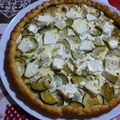 TARTE COURGETTES CHÈVRE