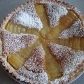 Tarte poire frangipane