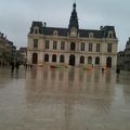 Poitiers sous la pluie