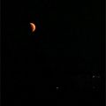 Eclipse matinale. Photos de 2 h à 5 heures.