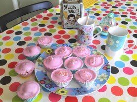 Cupcakes à la cerise