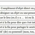 3ème cours d'initiation à la langue japonaise ; Tableaux récapitulatifs