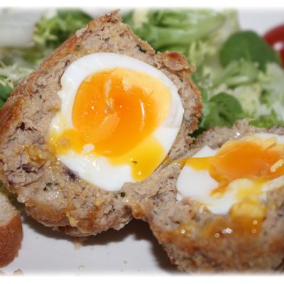 Scotch eggs à l'air fryer