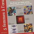 Musée de Harnes 7 juin 2013 - Exposition "5 femmes à l'oeuvre" -