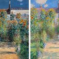 Monet's Study for "The Artist's Garden at Vétheuil" Shown with National Gallery of Art Painting for First Time 