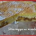 Gâteau magique aux mirabelles