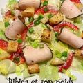 Salade Caesar allégée