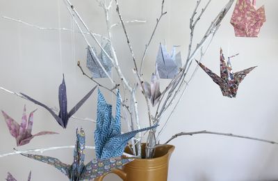 Grue en Origami