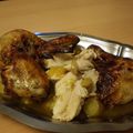 Poulet épicé à la mandarine et au miel