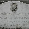 Le Caporal Charles MATHIEU