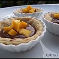 Tartelette Mangue & Nutella