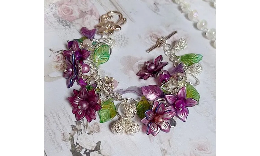 Bracelet Valentine Rose