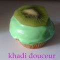 cup cake au kiwi