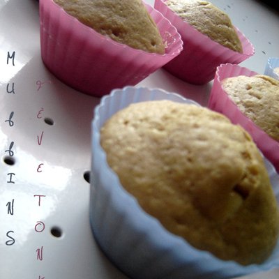 Muffins à la Fève Tonka, Vanille & pépites de Chocolat Blanc