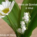 Le Muguet de la chance au premier Mai