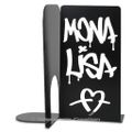 Serre-livres Mona Lisa style Graffiti Hauteur 19 cm