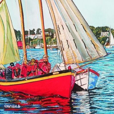 Exposition Chapelle St Laurent, Bruno CARPIER (Peinture Figurative)