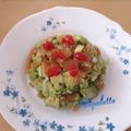 Tartare saumon avocat 