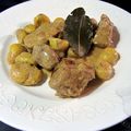 Mijoté de veau aux châtaignes