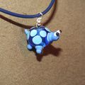 Petite tortue bleue