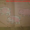 BRICOLAGE: 3 petits cochons de 3 facons différente