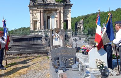 HOMMAGE A UN JEUNE RESISTANT SAINT-MICHELLOIS FUSILLE PAR LES ALLEMANDS LE 47 JUIN 1944