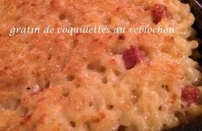 Gratin de coquillettes au reblochon