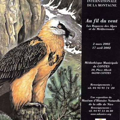 Exposition " Au fil du Vent, les rapaces des Alpes et de Méditerranée