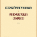 "Le canapé rouge" de Michèle Lesbre