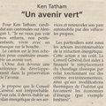 L'Orne : un département vert pour Ken Tatham