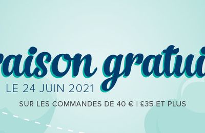 Livraison gratuite chez Stampin'Up!