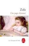 Une page d'amour, les Rougon-MAcquart tome VIII, Emile Zola, Le Livre de poche