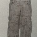 Pantalon Style Treillis Ton Marron Taille 40 Pimkie