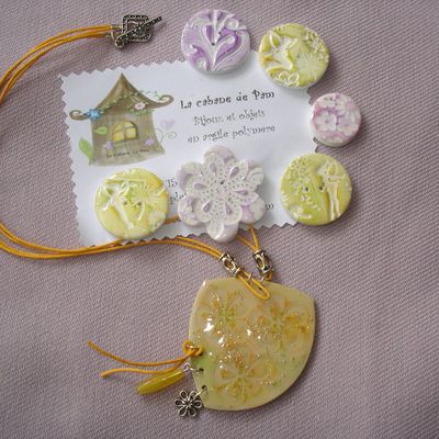 Boutons féeriques de Pamela