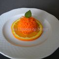 Salade de carottes râpées à l’orange et au miel