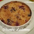 Crumble d'automne