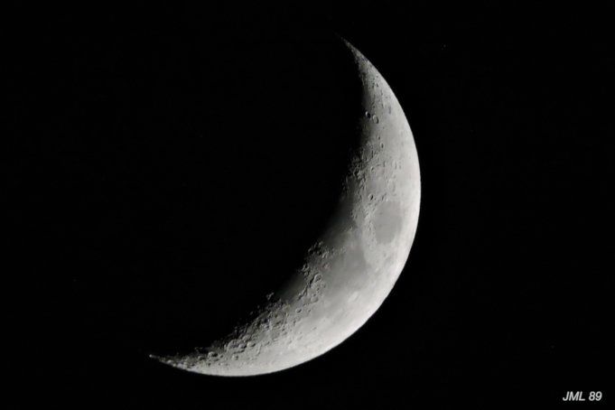 Photos de la Lune prises par Jean-Michel L. en 2018