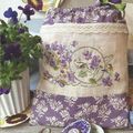 Les Brodeuses Parisiennes - Tendres violettes !