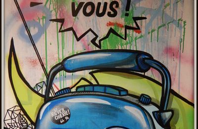 Street Art à la Cité Universitaire - ATTENTION : c'est aujourd'hui DIMANCHE le DERNIER JOUR....