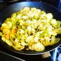 Les tagliatelles de courgette au pesto